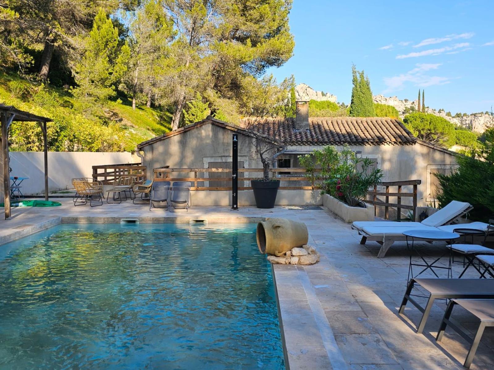 Bed and Breakfast Mas De La Fadeto à Les Baux-de-Provence Extérieur photo